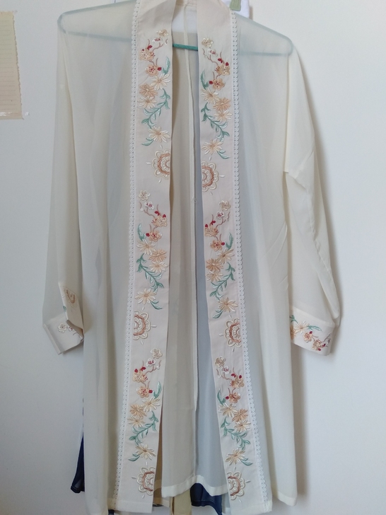 素羽华裳踏莎行 原创汉服女宋制褙子对襟长衫...