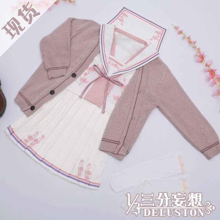 三分妄想貂蝉jk貂蝉联名同人jk制服科幻