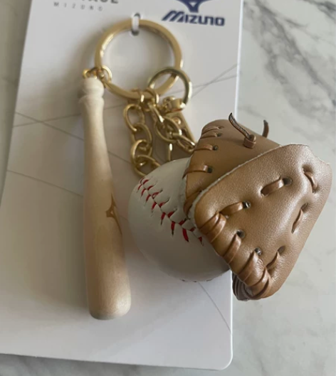 美津浓精美棒球挂件钥匙扣纪念品⚾ 正品全新...