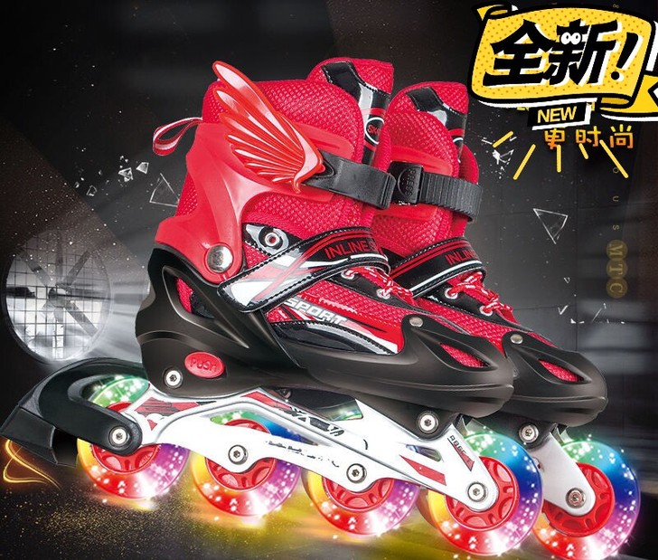 特价款不闪溜冰鞋专拍