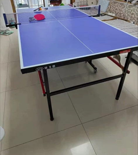 室内家用可折叠台球桌，带轮，家用训练乒乓球...