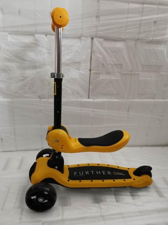 滑板车儿童三合一3-6-12岁幼小孩可坐溜...