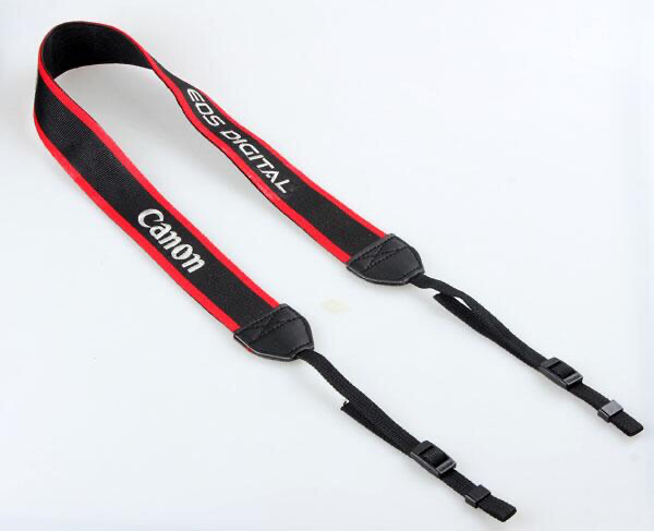 Canon 佳能EOS刺绣肩带 红色经典 ...