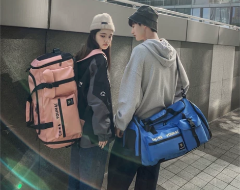 旅行包男大容量能装衣服干湿分离篮球手提学生...