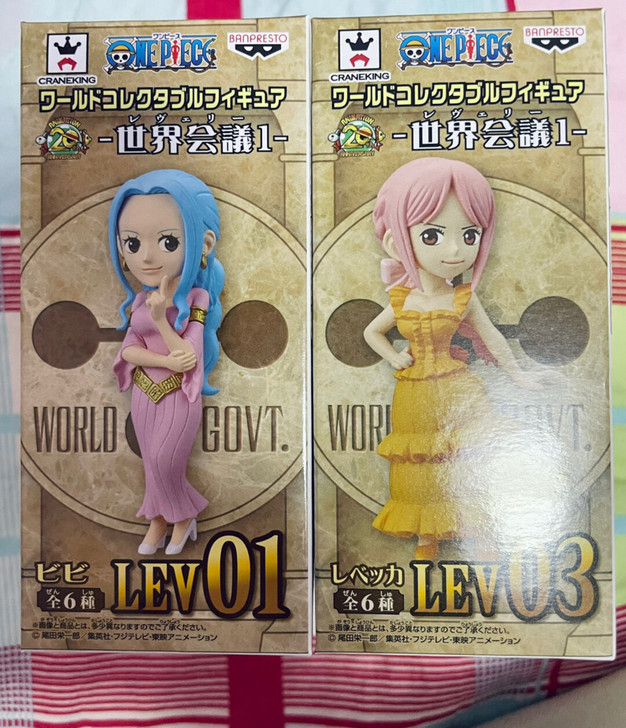 海贼王 世界会议 薇薇 蕾贝卡 wcf 盒...