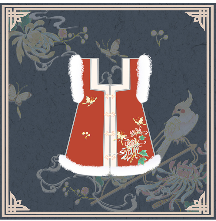 墨子研 汉服女正品原创明制袄裙方领对襟刺绣...