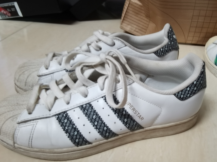 Adidas Superstar 三叶草贝...