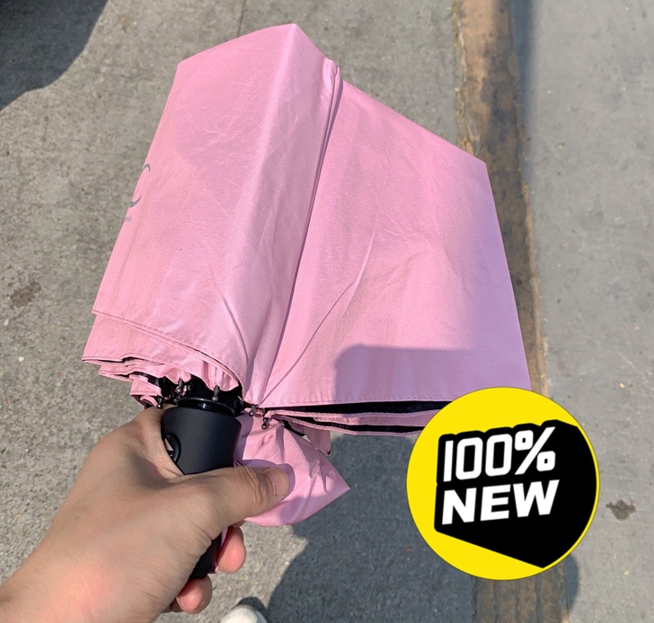 全南极人雨伞男女森系两用晴雨伞折叠全自动大...