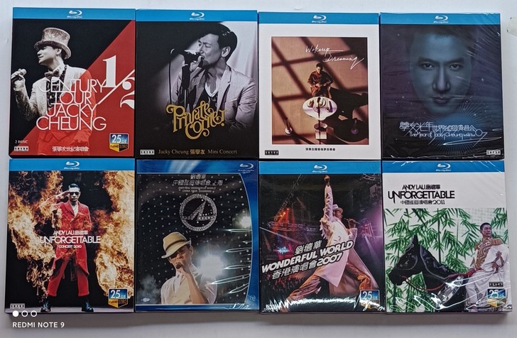 华语演唱会 蓝光25G 全新未拆封