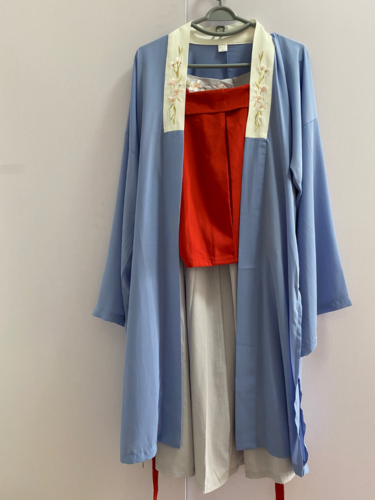 东月棠【清风笺】原创宋制汉服三件套春夏季中...