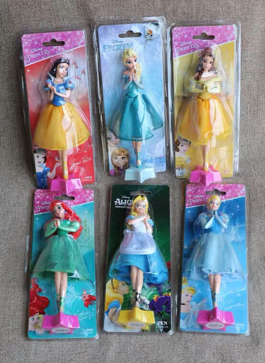 正版冰雪奇缘艾莎贝尔爱丽丝白雪迪士尼公主站...