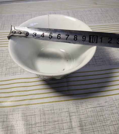 五六七手绘茶碗，造型好看，画工精美，瓷质细...