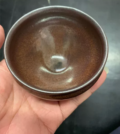 建盏-精品柴烧纯手工束口大肚将军杯 徐祖鹏...