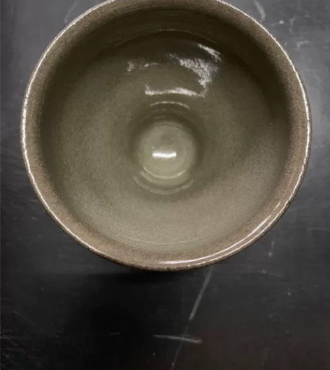 建盏-精品灰贝束口玉兰啤酒杯 徐祖鹏师傅作...