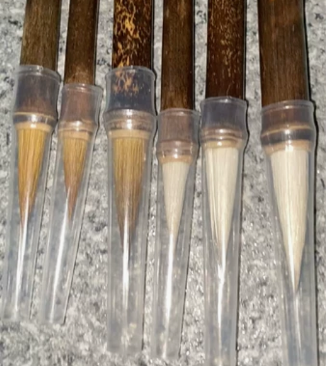 自产自销，一支都是 批发价！所有毛笔都是老...