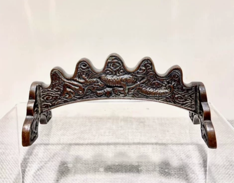 明代铜山子 老铜笔架 老铜器 老笔架山 铜...