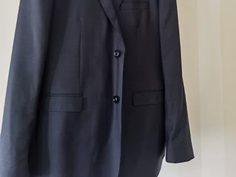 闲置海澜之家品牌全新工服，蓝色暗格，一衣双...