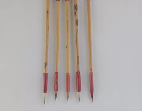 精致小楷毛笔 五种款式毛笔 写小楷抄经写小...