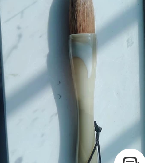 书法春联宣纸斗笔，长14.5cm，口径1....