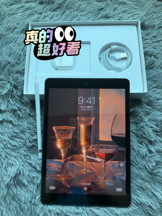 ipad 2019 128g 灰色 几乎全...