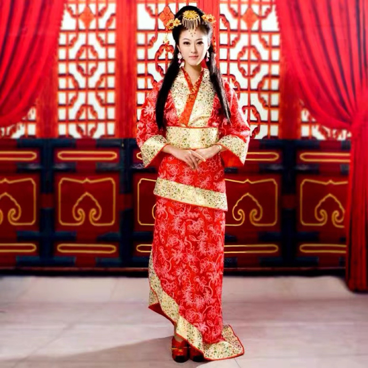 处理库存：全新汉服，古装，太平公主