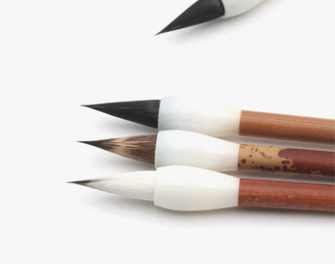 黑紫毫小楷毛笔灵飞经短锋毛笔紫毫毛笔 王羲...