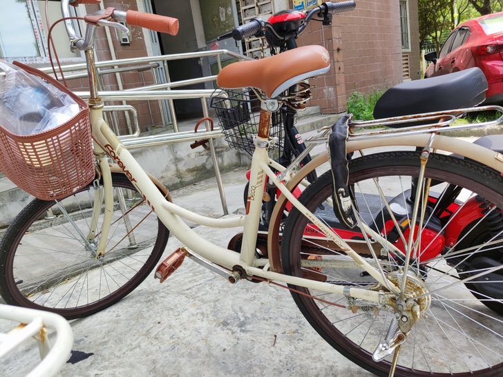 用了半年的永久自行车出售~24寸 通勤自行...