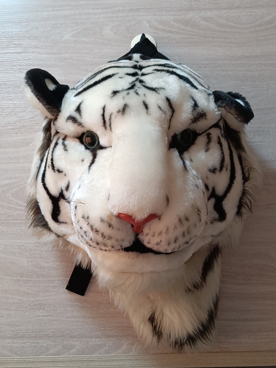 虎头双肩包,帅气老虎