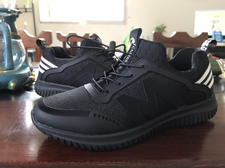 camel骆驼男鞋春夏季双层飞织加布慢跑鞋...