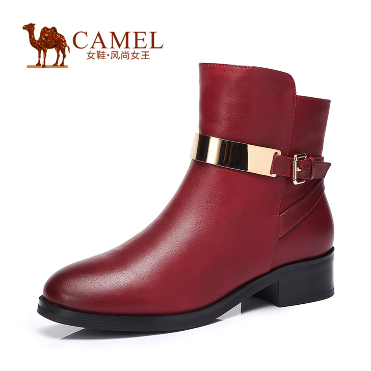 9成新，Camel/骆驼女鞋 休闲时尚 油...