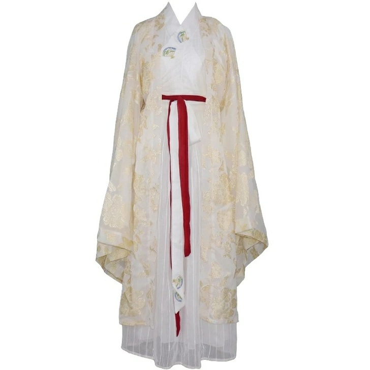现货九成新司南阁 毕方传统汉服女绣花刺绣织...