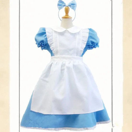 童话故事卖火柴的小女孩演出服女仆装灰姑娘公...