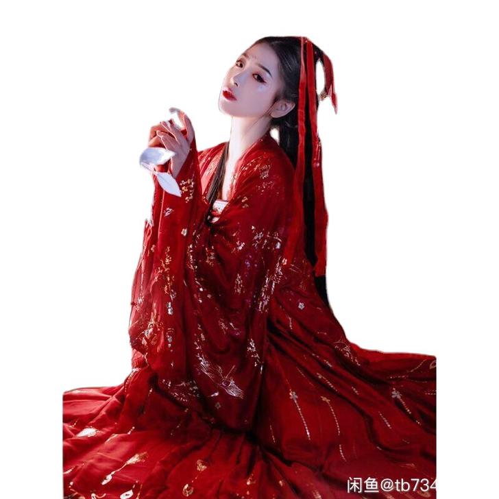 汉服 女云鹤齐胸仙鹤渐变日常超仙气古装