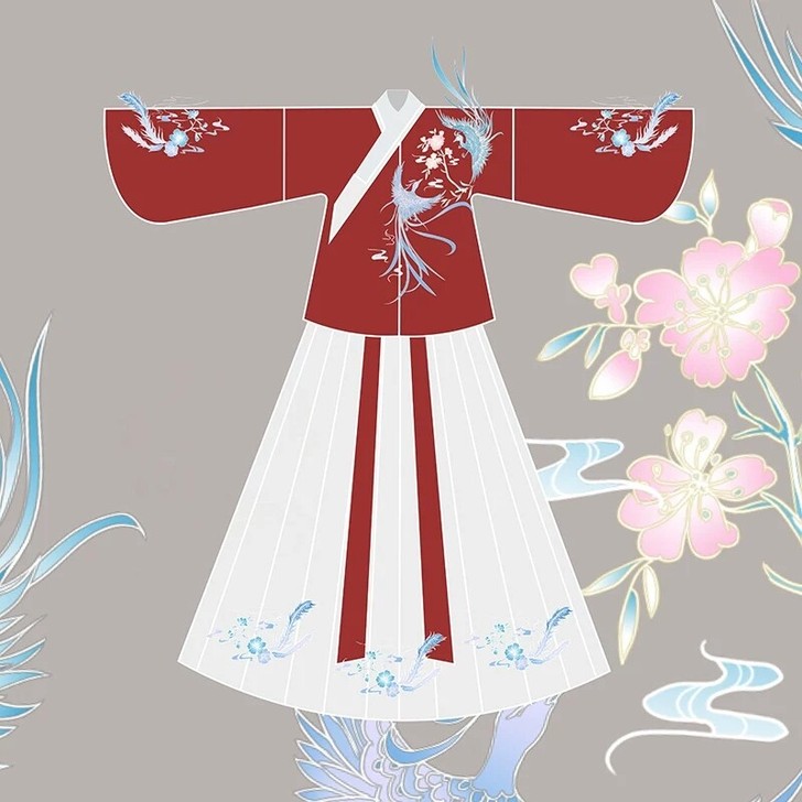 艺缕 鸾凤汉服s码4.5米摆