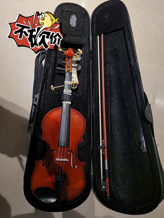 有两台小提琴,因孩子不学了,便宜甩卖。