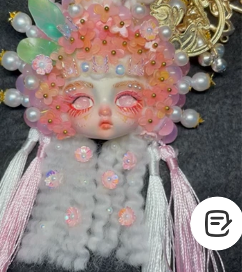 粉款《天宫桂兔》展示 应该算是中秋限定吧！...