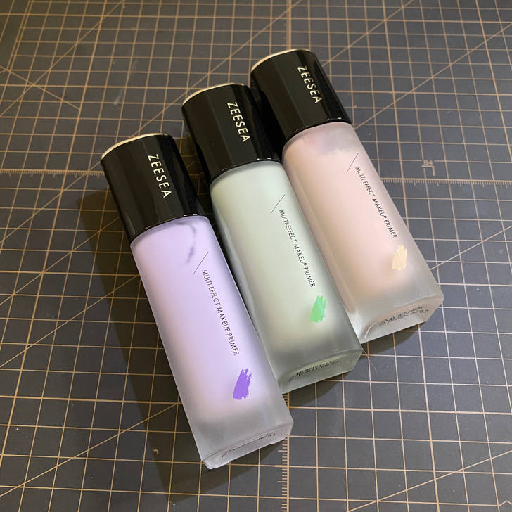ZEESEA 多效修颜隔离霜 仅试色 几乎...