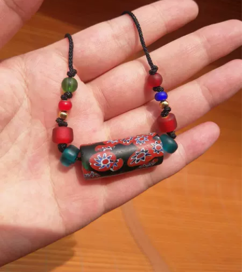 【原创孤品】复古毛衣链手工独家设计项链尼泊...