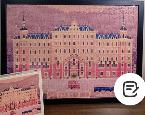 实木相框画框拼图框1000片500片画框架...