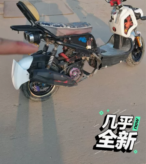 永源摩托车，发动机巅峰状态，打火一把着车，...
