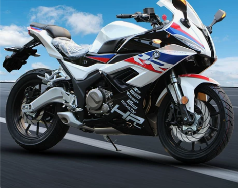 全新魔影S450双缸水冷摩托车跑车小忍者趴...