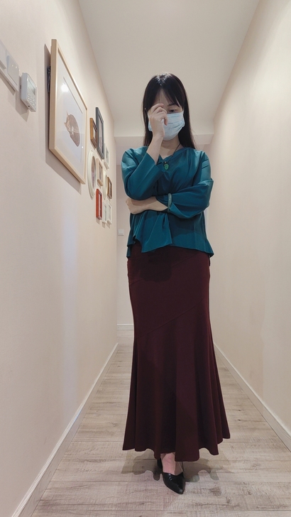 鱼尾裙 半身裙
