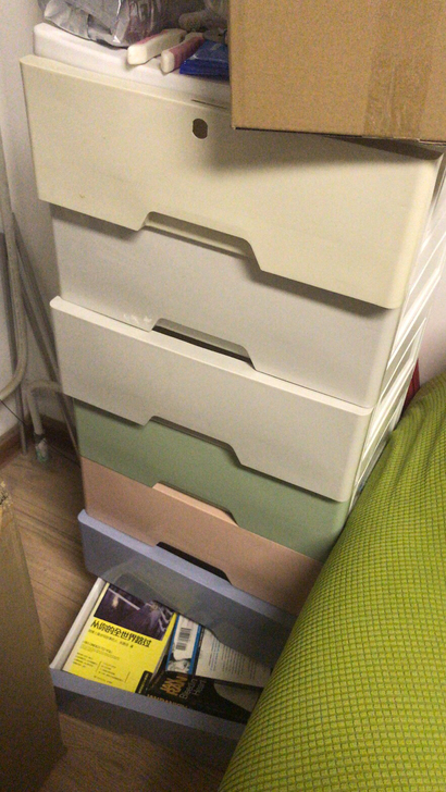 七层整理箱