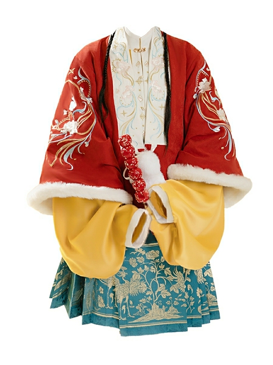 汉服汉元素 东月棠 流云兔 外套