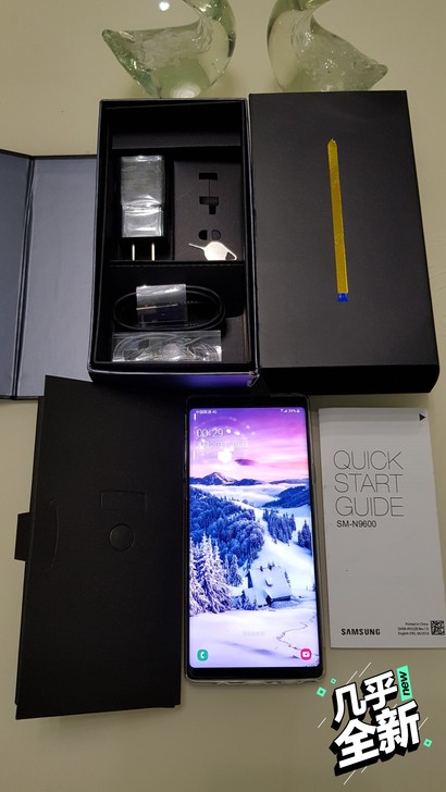 三星note9双卡8+512g，原装防水三...