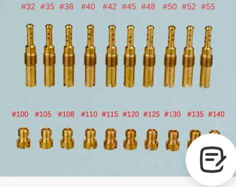 摩托车配件改装PWK PE CVK化油器黄...