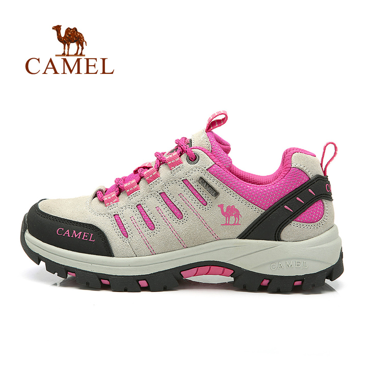 【聚】CAMEL骆驼户外正品徒步鞋 女士低...