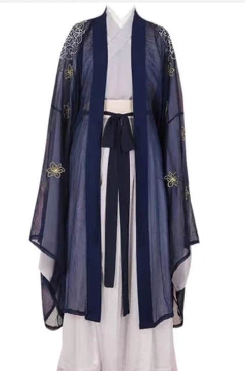 魏晋风汉服,大袖衫,侠女风,毕业时买来拍着...