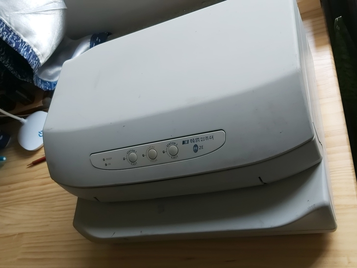 针式发票打印机,韩国KCI,公司倒闭,用不...