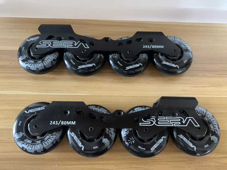 Igor轮滑鞋原装下鞋243规格香蕉刀架平...